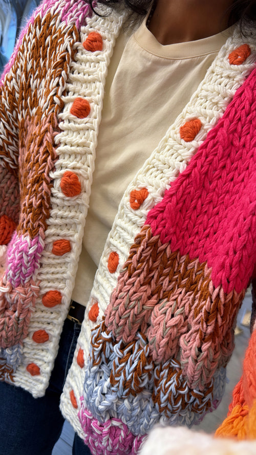 Cardigan “Multicolors”