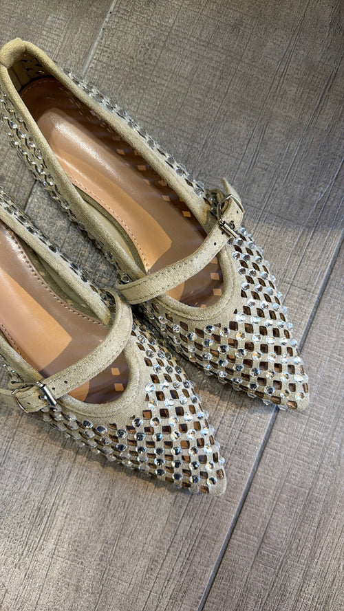 Ballerina Scamosciata “Crystal”🤍