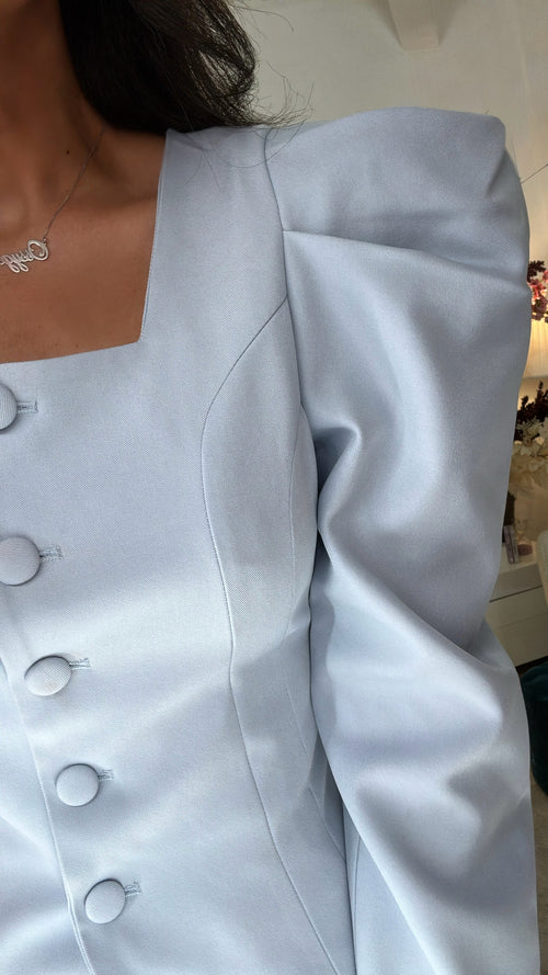 Giacca Camicia con maniche voluminose 🤍