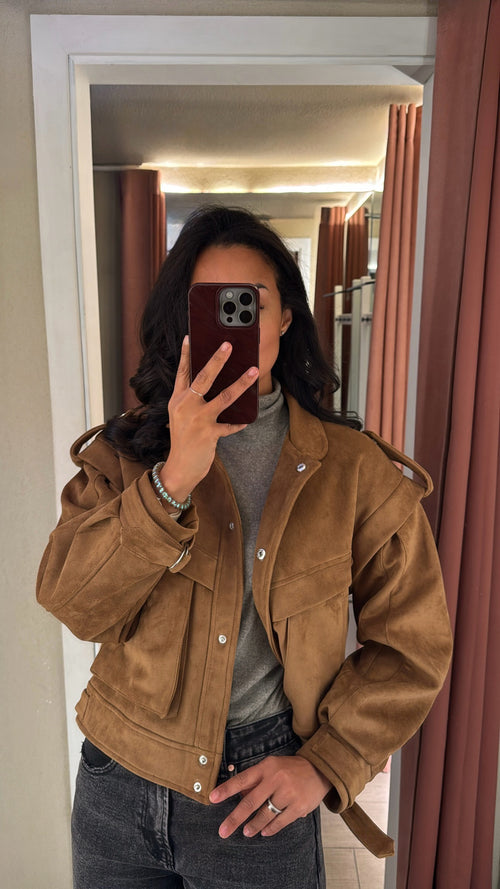 Giacca Soft Suede🤎