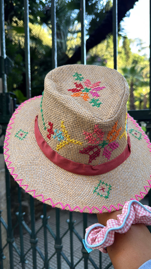 Cappello mod. Panama – “Fatto con Amore” 100% Artigianale🌸
