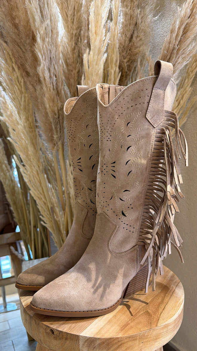 Camperos Formentera in ecopelle scamosciata