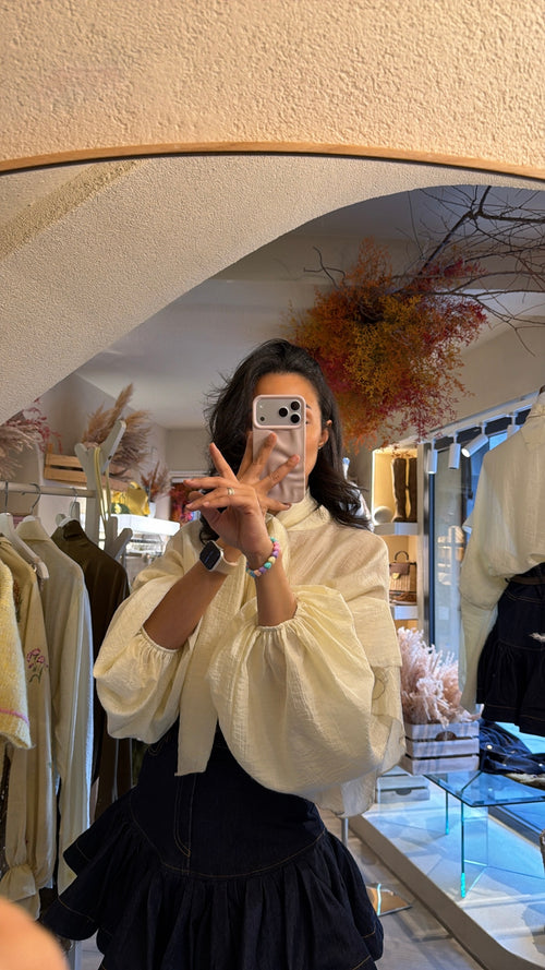 Blusa “Volant Chic”💛