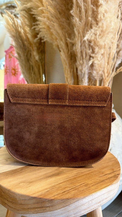 Borsa “Saddle Suede”🤎