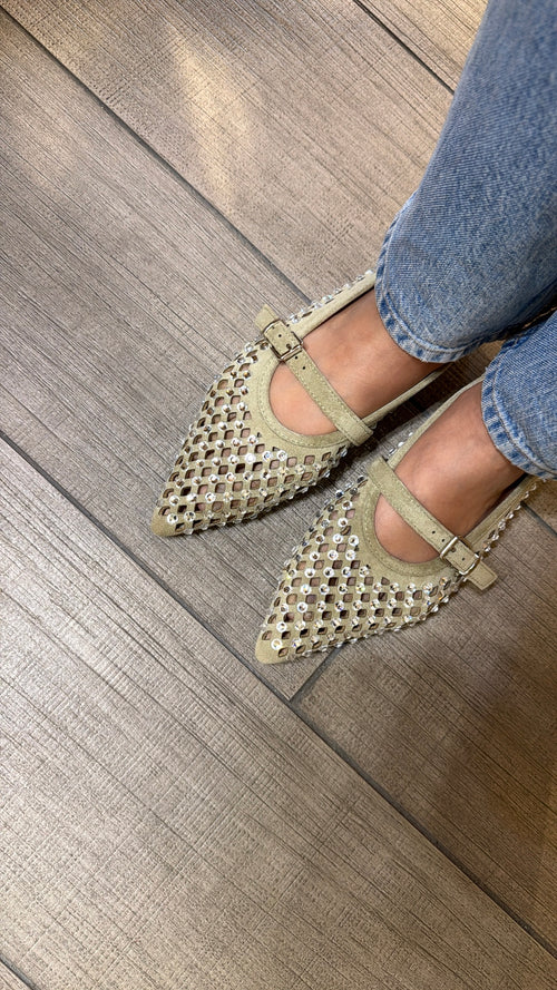 Ballerina Scamosciata “Crystal”🤍