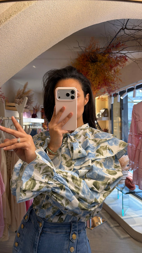 Camicia “Romantic Rose”🌿