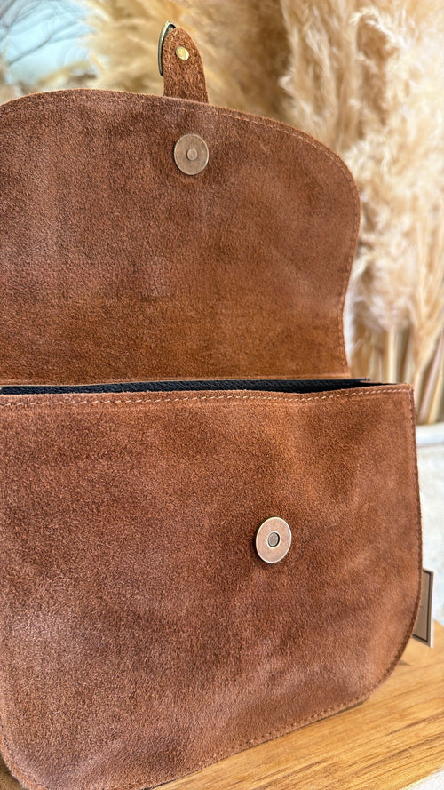 Borsa “Saddle Suede”🤎