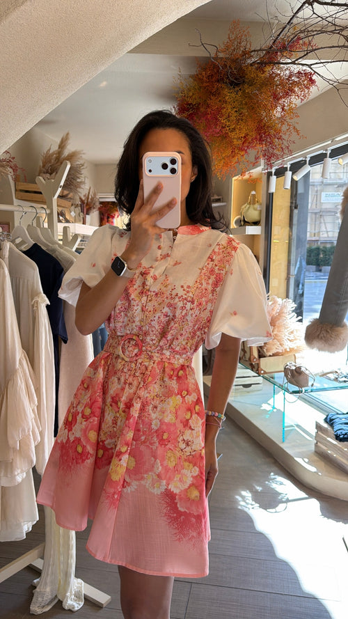 Abito corto “Petali di Rosa”🌸