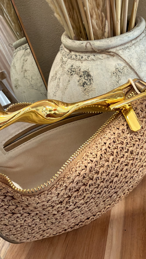 Mini Bag “Intreccio Gold”☀️