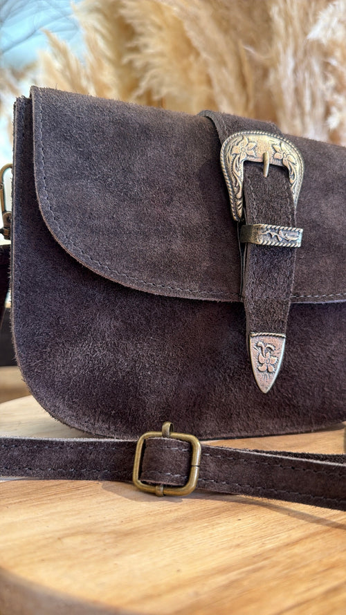 Borsa “Saddle Suede”🤎