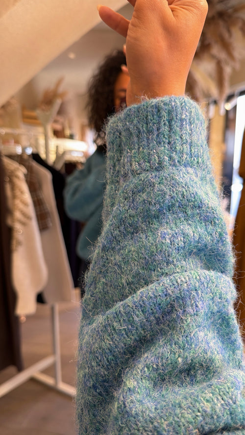 Cardigan girocollo ”Colors”