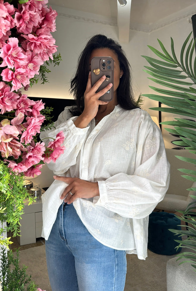 Blusa Ricamata🦚