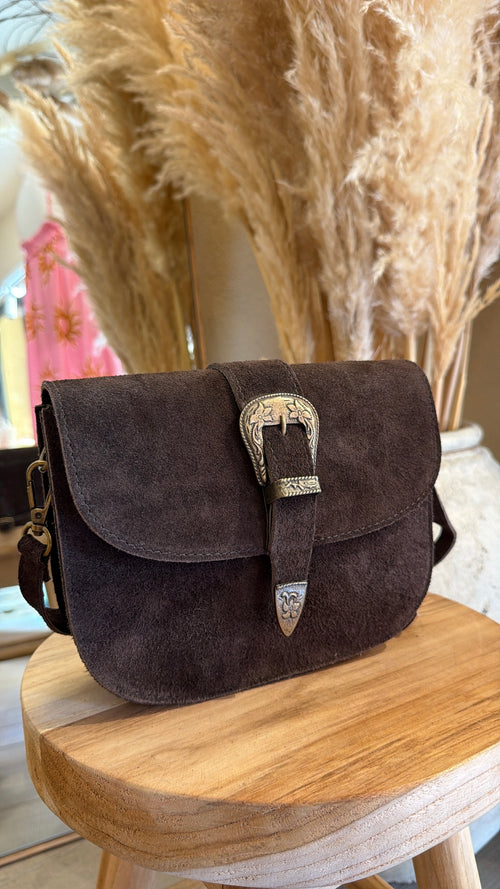 Borsa “Saddle Suede”🤎