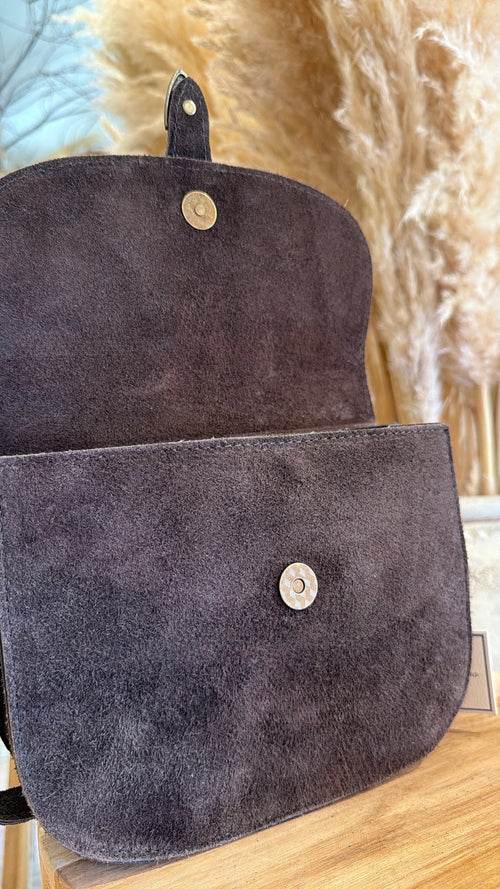 Borsa “Saddle Suede”🤎