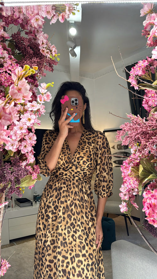 Abito midi ‘Safari’🐆