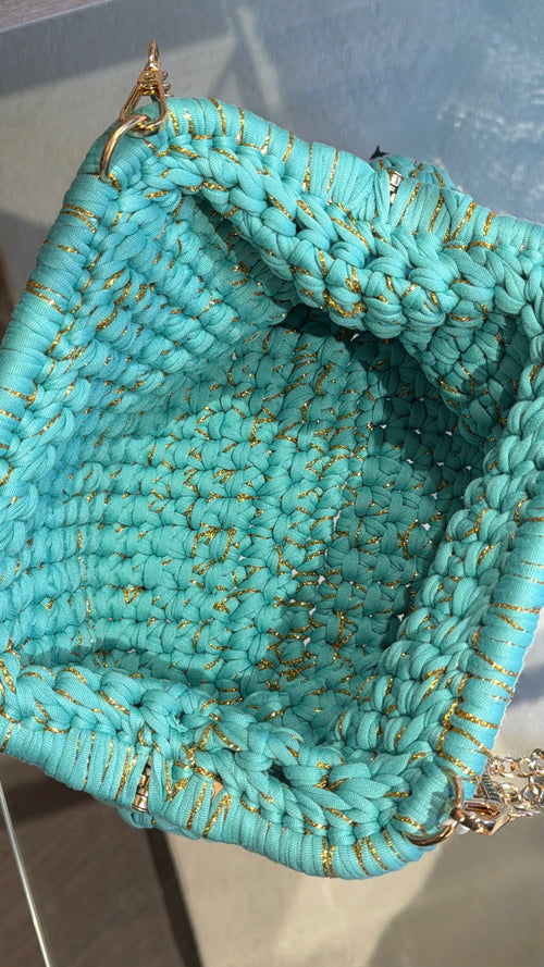Pochette “Marshmallow Lurex”🍡