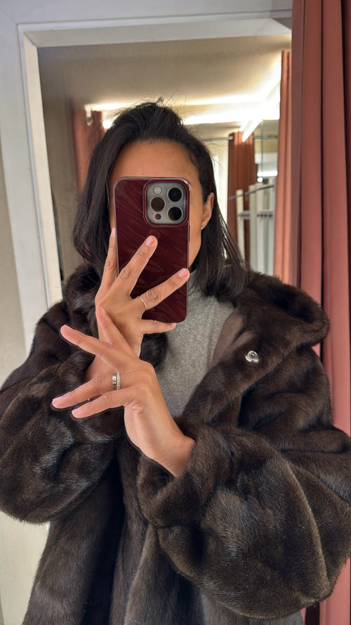 Ecopelliccia ‘Audrey’🤎