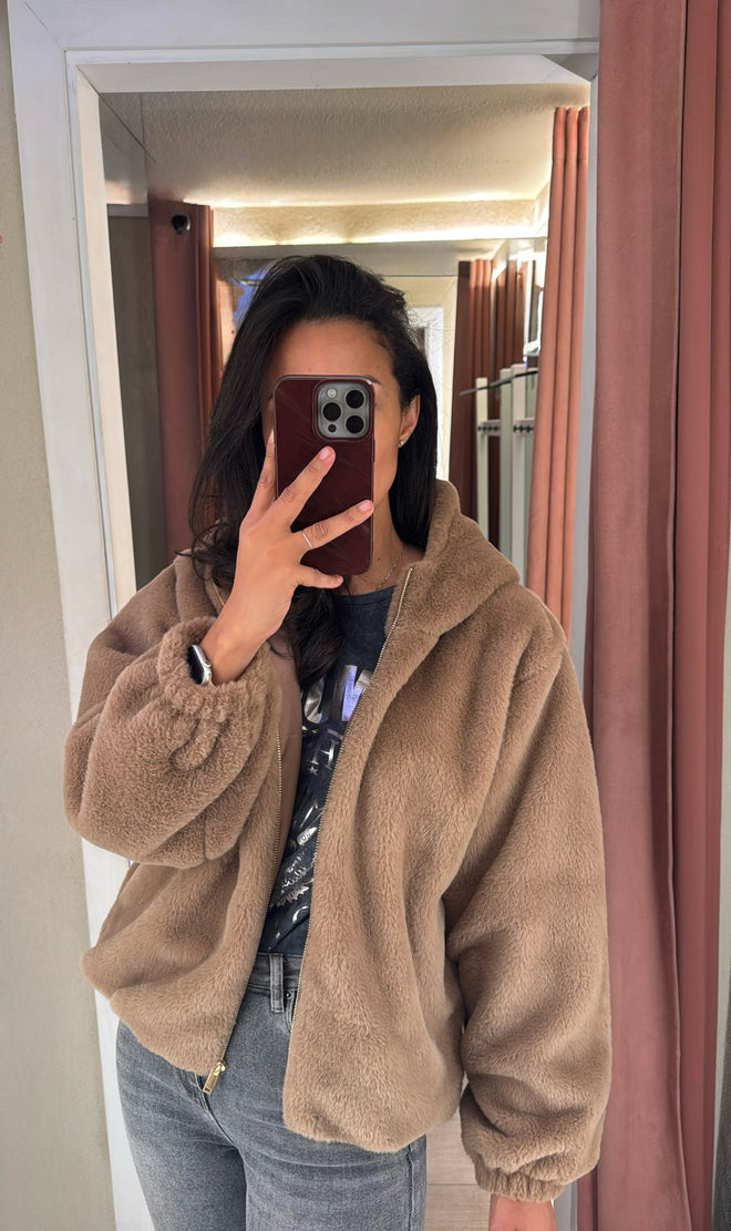 Bomber in Eco-pelliccia Winter