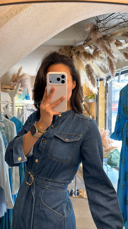 Tuta Denim “Gamba Dritta”🌼