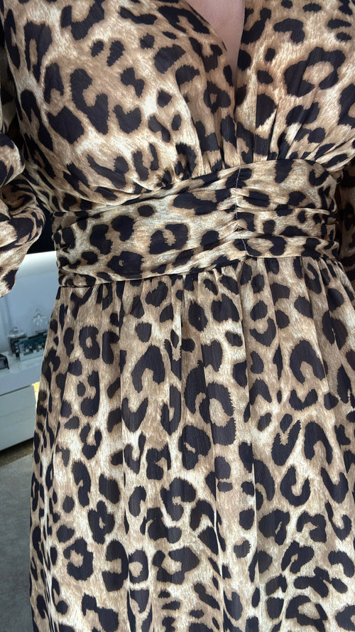 Abito midi ‘Safari’🐆