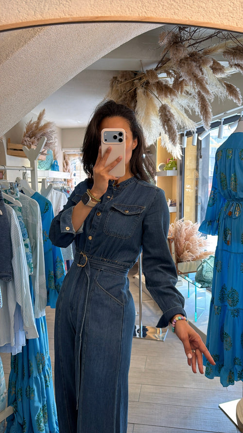 Tuta Denim “Gamba Dritta”🌼