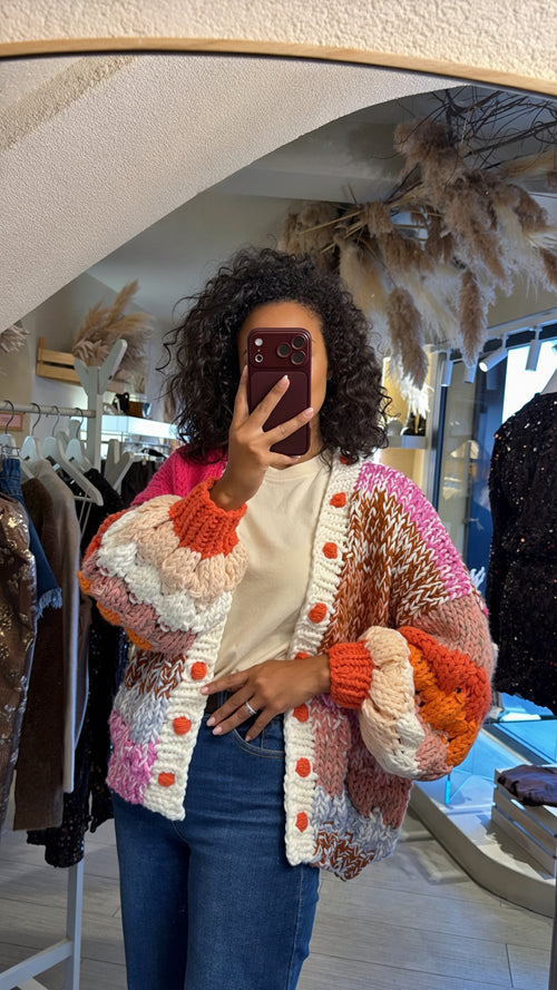 Cardigan “Multicolors”