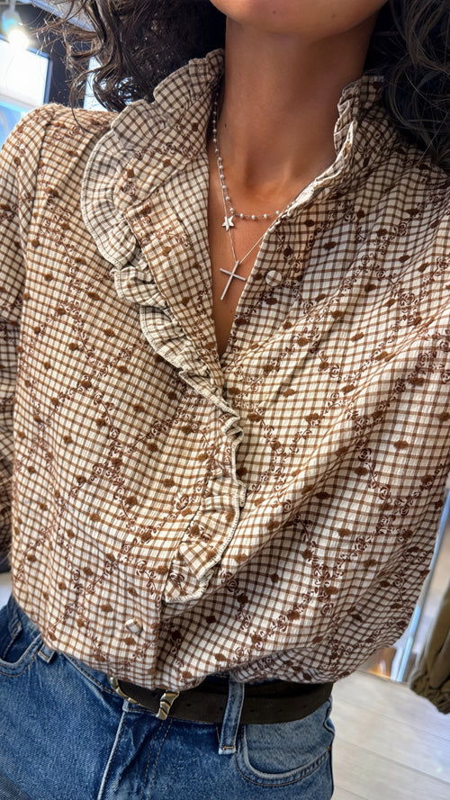 Camicia “Colette”🤎