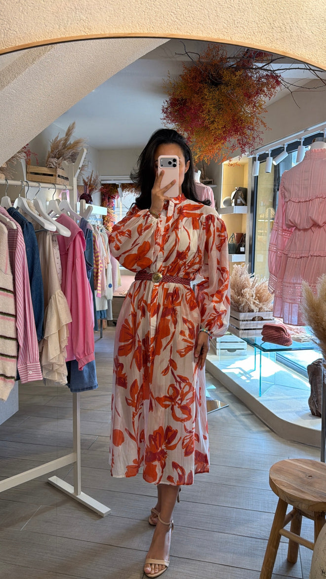 Abito “Arancio Rosato”