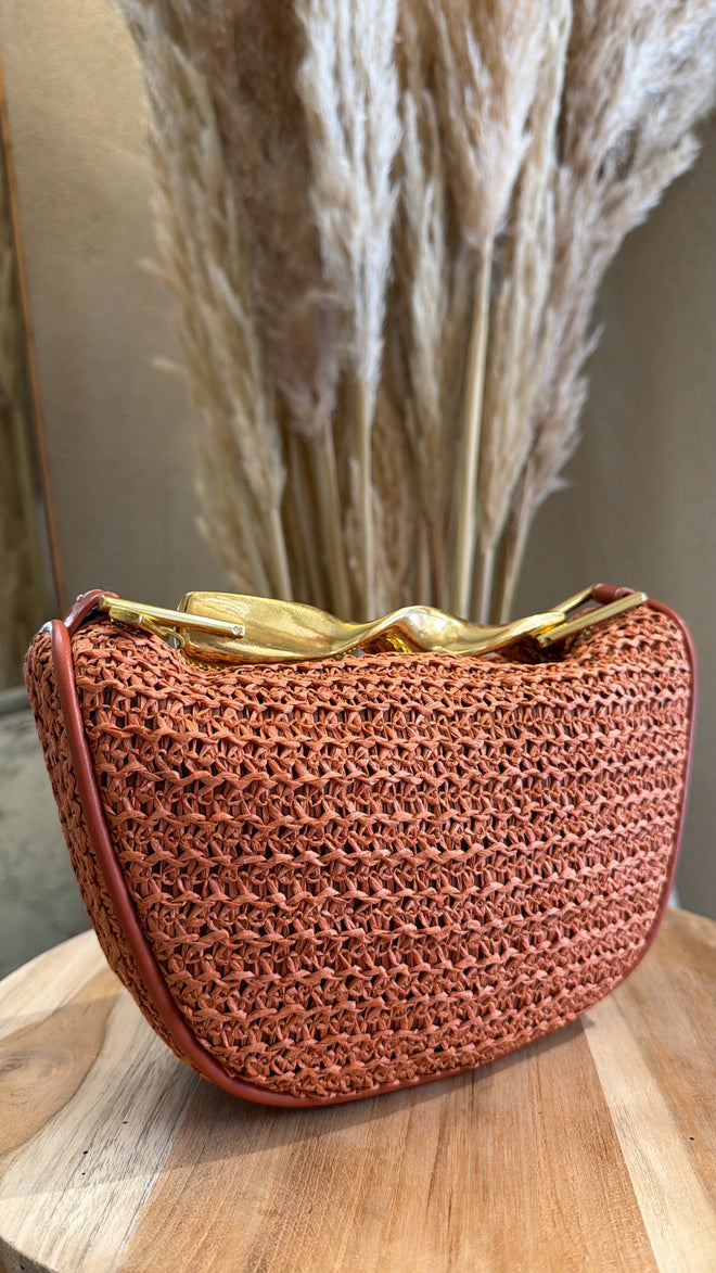 Mini Bag “Intreccio Gold”☀️