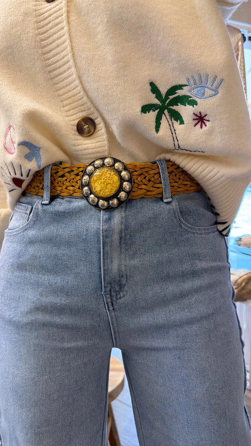 Jeans “Onda modello Wide Straight”