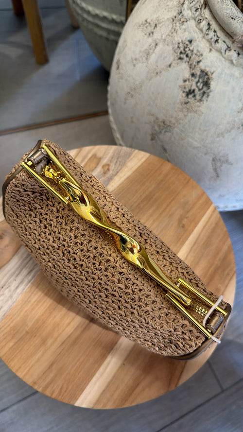 Mini Bag “Intreccio Gold”☀️