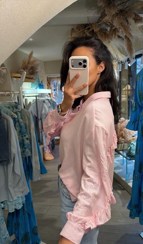 Camicia “Sweet Ruffles”🌸