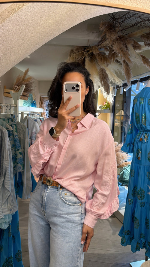 Camicia “Sweet Ruffles”🌸