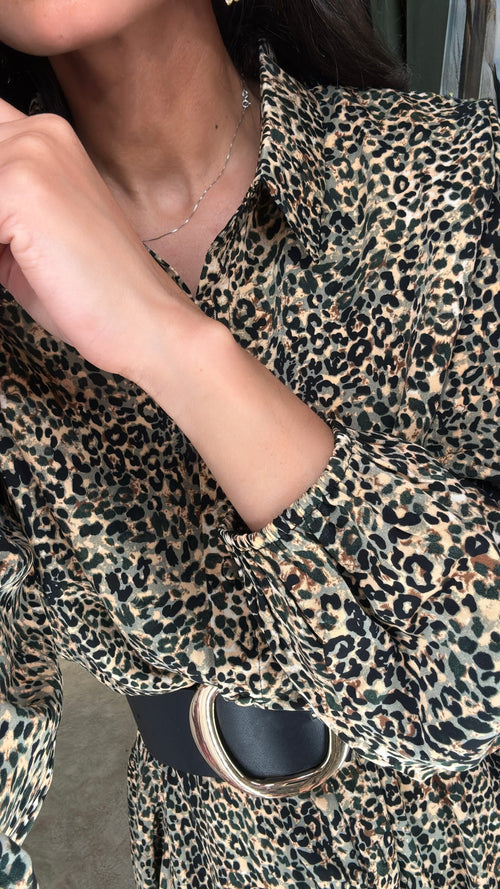 Abito Chemisier ' Animalier'