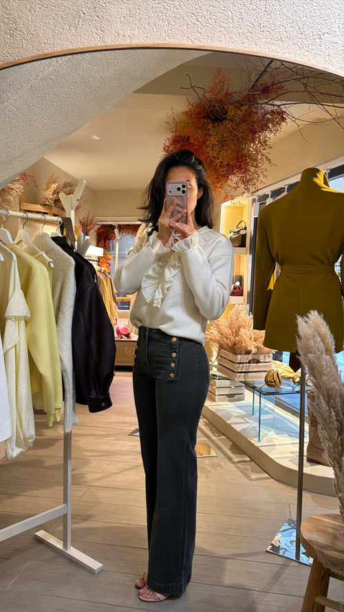 Pantalone Bottoni Gold gamba dritta