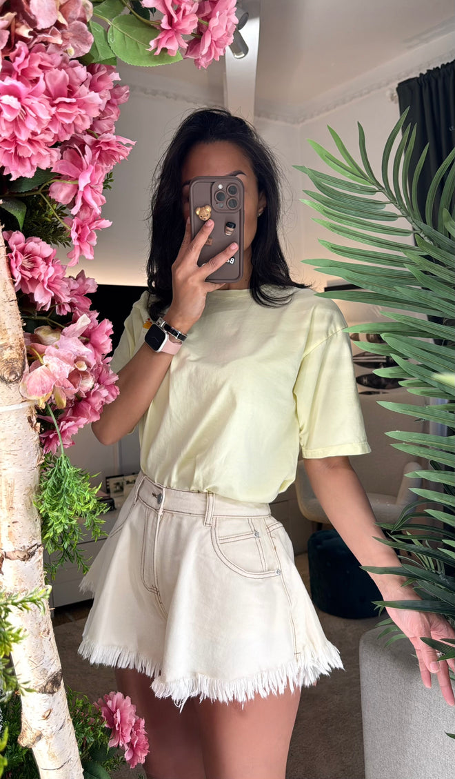 Shorts Frangiati in Denim ‘Malibù’🧚🏽