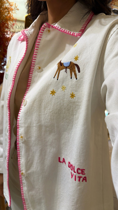 Camicia-Giacca “Piccole Storie”🌈