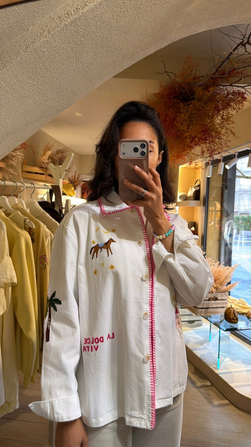 Camicia-Giacca “Piccole Storie”🌈