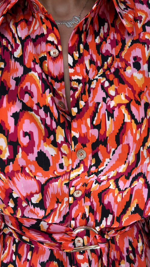 Abito Lurex Multicolor